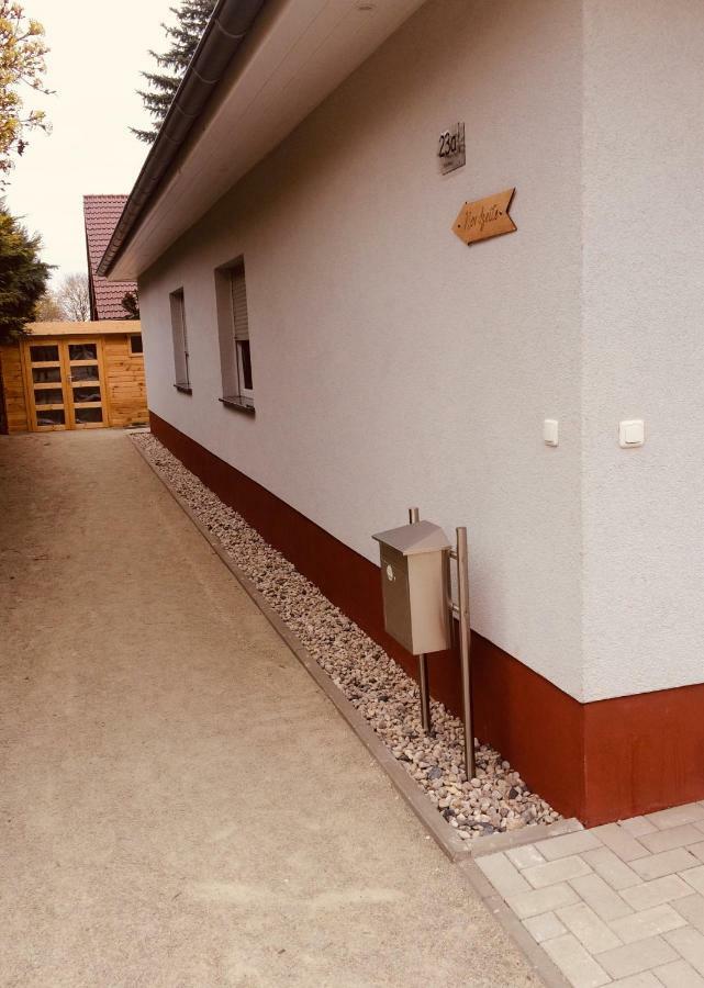 Schilfblume Villa Grosskoschen Buitenkant foto