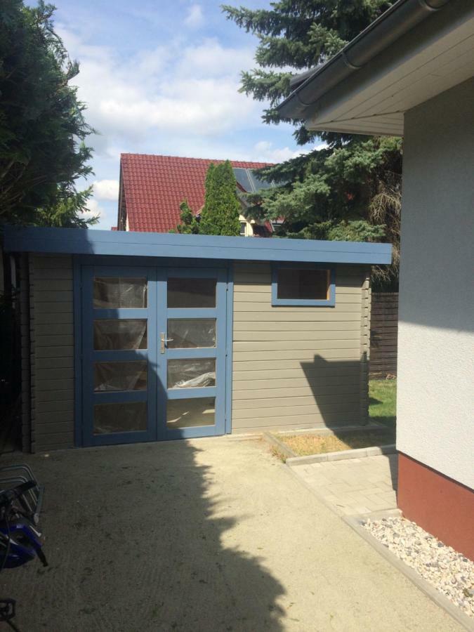 Schilfblume Villa Grosskoschen Buitenkant foto